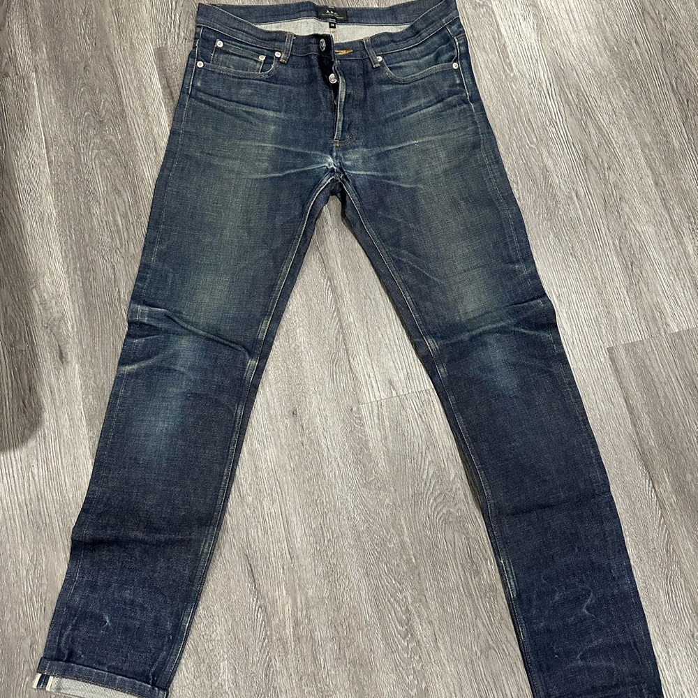 A.P.C. Raw Denim Jeans
